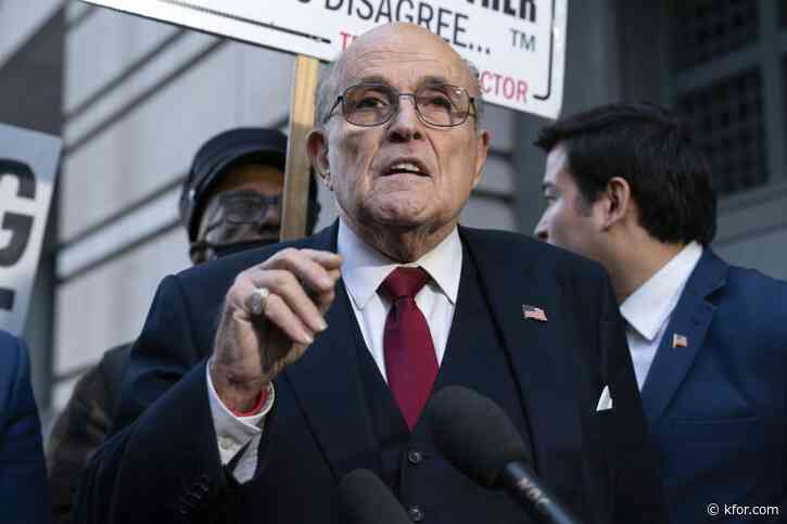 Rudy Giuliani pleads not guilty to felony charges in Arizona election interference case
