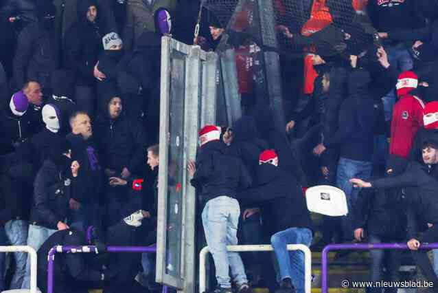 Anderlecht verzet zich tegen straffen na supportersrellen tijdens Clasico: “Wedstrijden achter gesloten deuren dragen bij aan het geweld”
