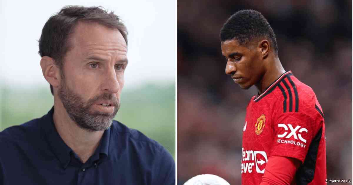 Gareth Southgate reveals how Manchester United star Marcus Rashford reacted to England snub during phone call