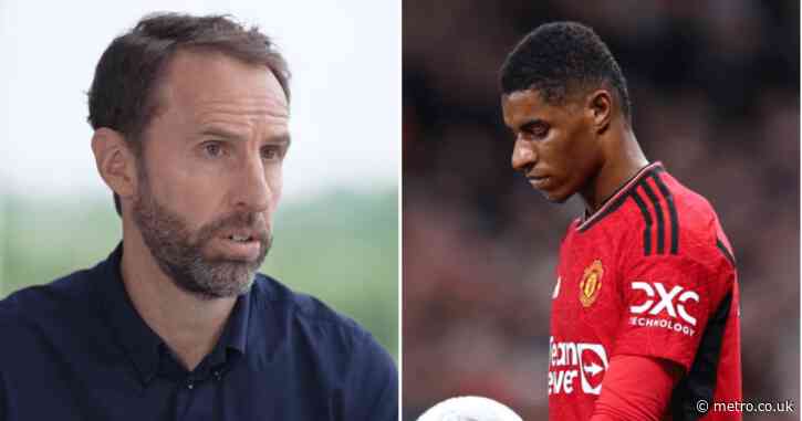 Gareth Southgate reveals how Manchester United star Marcus Rashford reacted to England snub during phone call