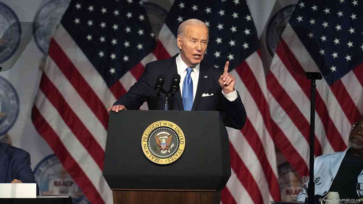 The NINE gaffes Biden made in a single speech that the White House had to correct... including calling Capitol rioters 'Irrectionists'