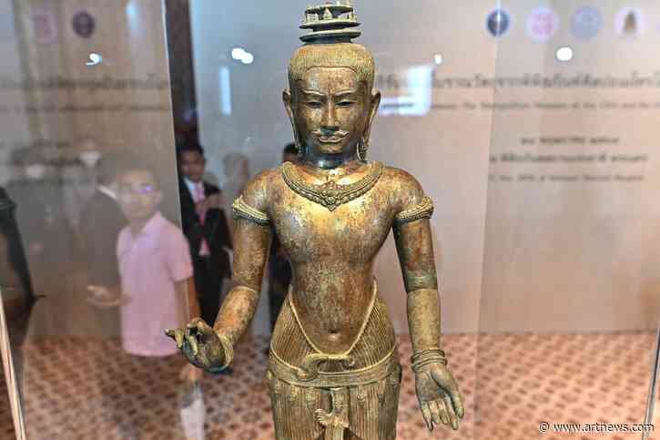 Thailand Celebrates Return of 11th Century Sculptures Repatriated by the Met Museum