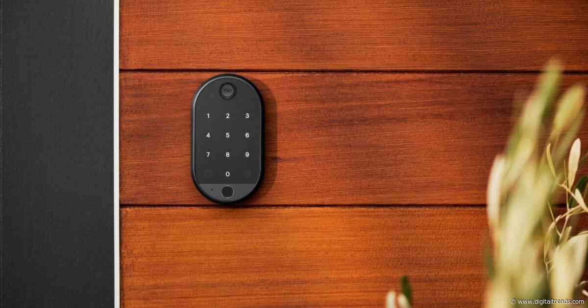 Yale Keypad Touch lets you control the front door with your fingerprints