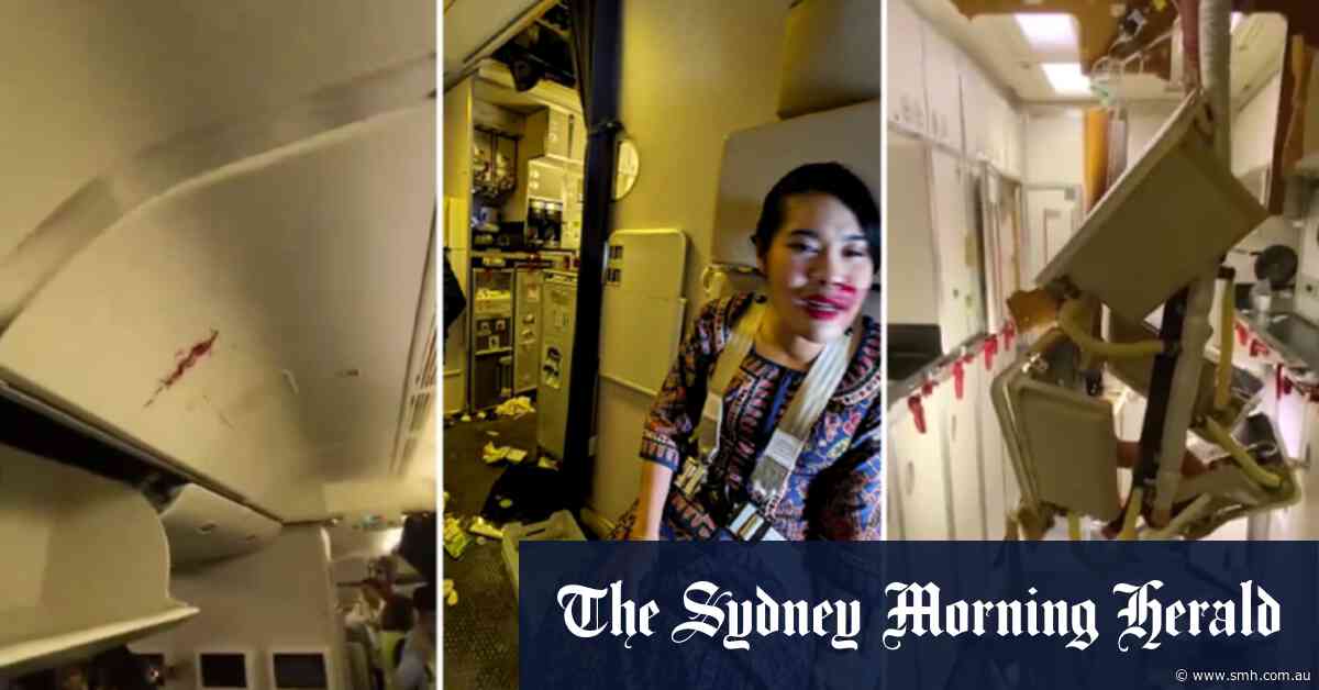 Passenger dies, dozens injured after Singapore Airlines flight hit severe turbulence