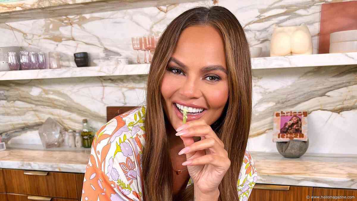Chrissy Teigen's 'luxe' kitchen at $17.5m home with John Legend is meticulously curated