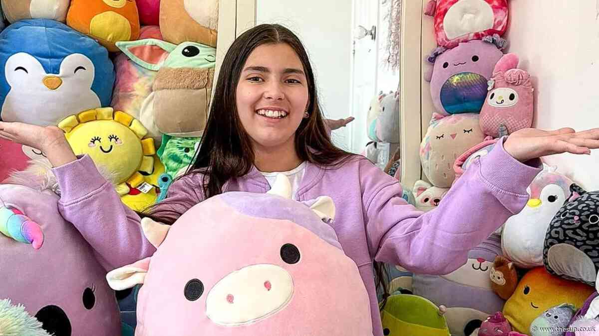 I’ve spent £2.5k on squishmallows for my 12-year-old – she wakes me at 5am to buy them & our home is stuffed full
