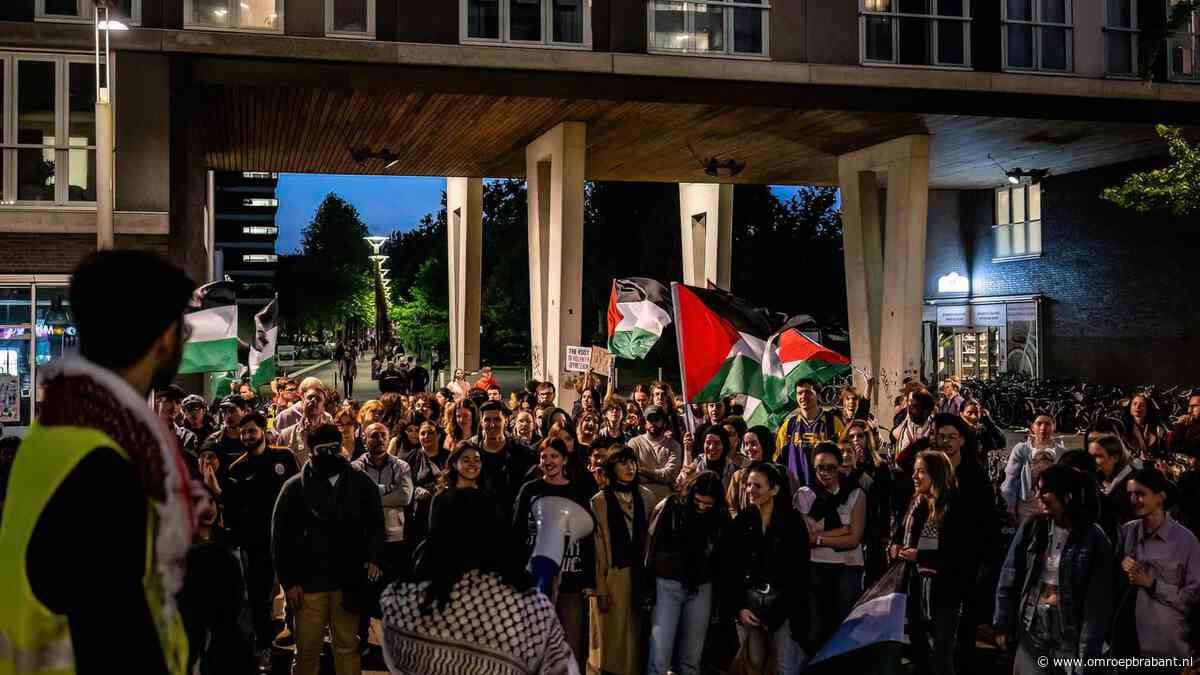 Demonstranten bezetten Tilburgse universiteit na mislukte gesprekken