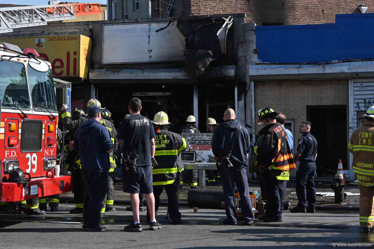 Four firefighters injured in three-alarm Wakefield fire: FDNY