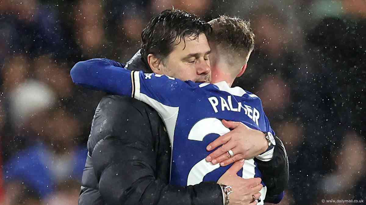 Cole Palmer leads Mauricio Pochettino tributes from Chelsea players... with Mykhailo Mudryk and Noni Madueke also among those to give their thanks to the Argentine