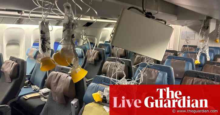 News live: eight Australians hospitalised after British passenger dies in Singapore Airlines turbulence; Labor accuses Coalition of $45bn budget ‘black hole’