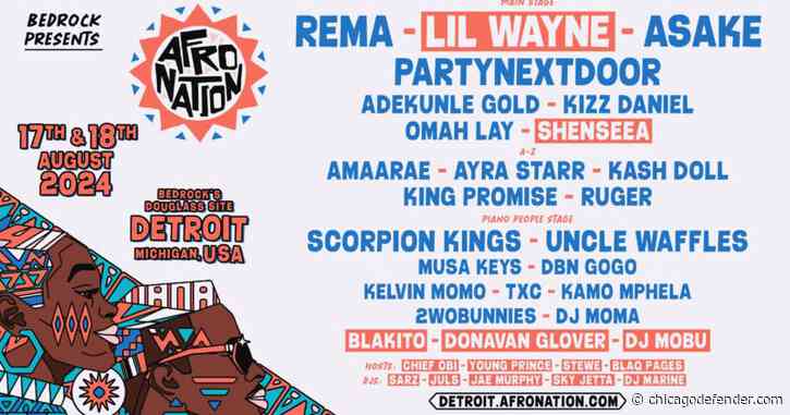 Lil Wayne, Dancehall Sensation Shenseea Added to Afro Nation Detroit 2024 Lineup