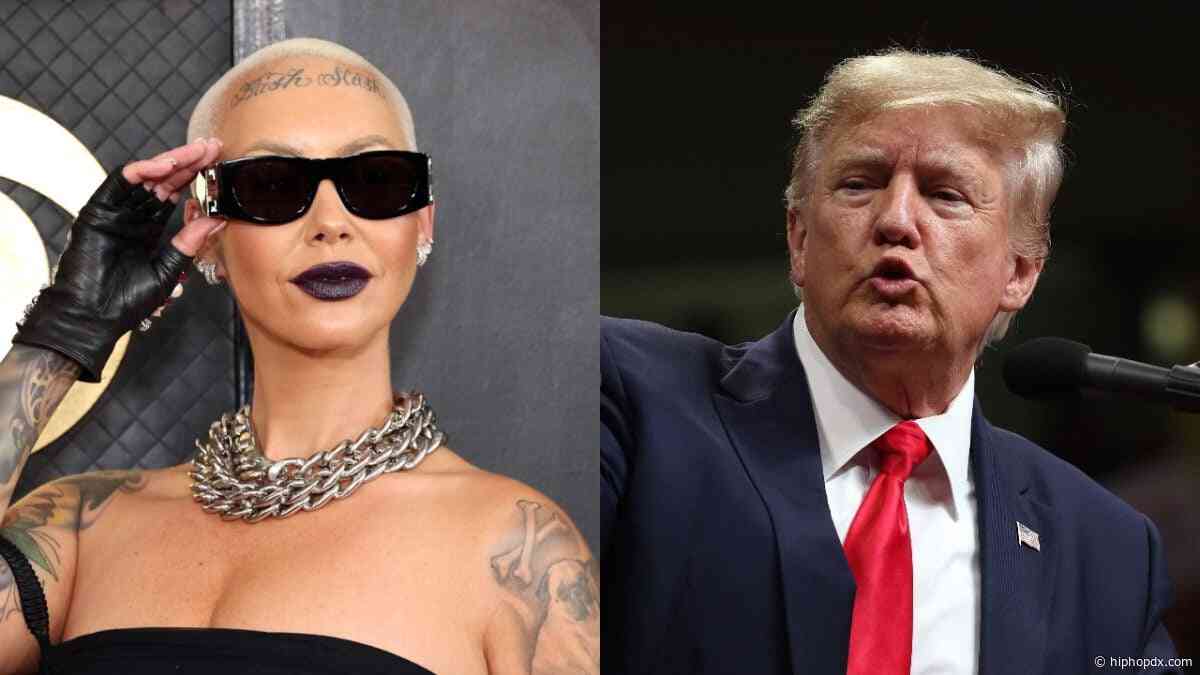 Amber Rose Catches Heat For Donald Trump Support