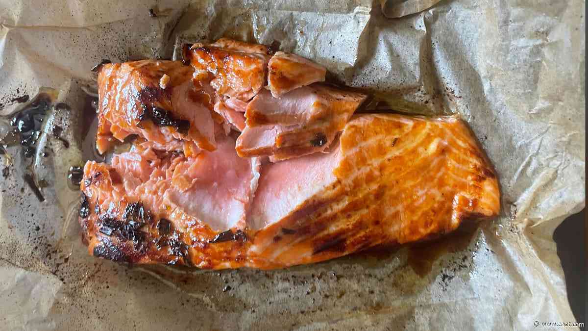 You Could Probably Make This Air Fryer Salmon With Your Eyes Closed     - CNET