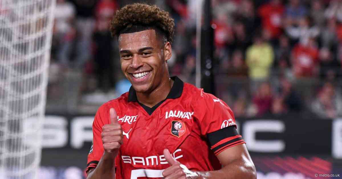 Arsenal join race to sign ‘unplayable’ 18-year-old Rennes sensation Desire Doue