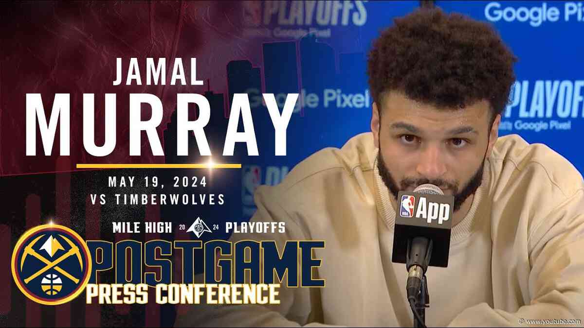 Jamal Murray Full Game Seven Post Game Press Conference vs. Timberwolves 🎙