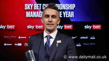 Kieran McKenna becomes the first Championship boss in 18 YEARS to win LMA's manager of the year… as Pep Guardiola scoops Premier League's award