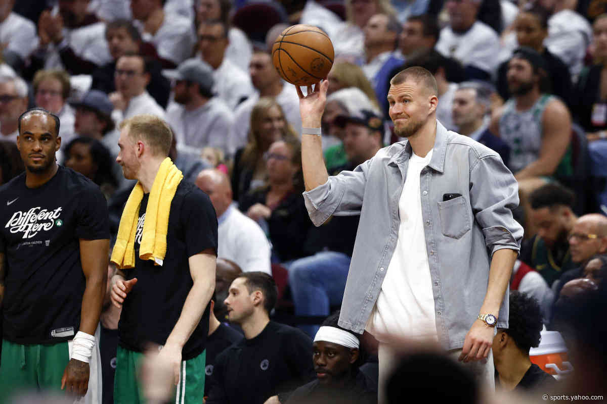 NBA playoffs: Celtics C Kristaps Porzingis could return from calf injury as soon as Game 4 vs. Pacers