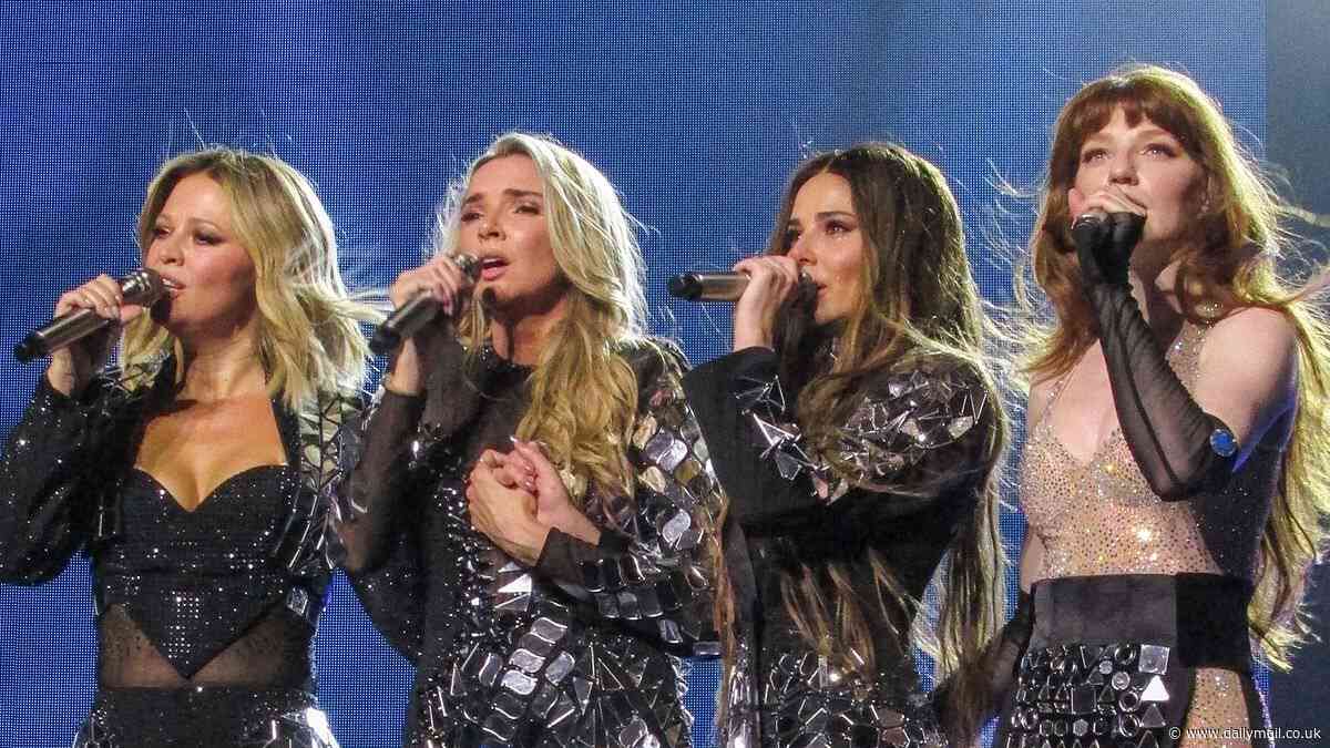 Cheryl takes a hilarious swipe at her Girls Aloud bandmate Nadine Coyle and THAT viral age gaffe as they travel to Belfast on their reunion tour