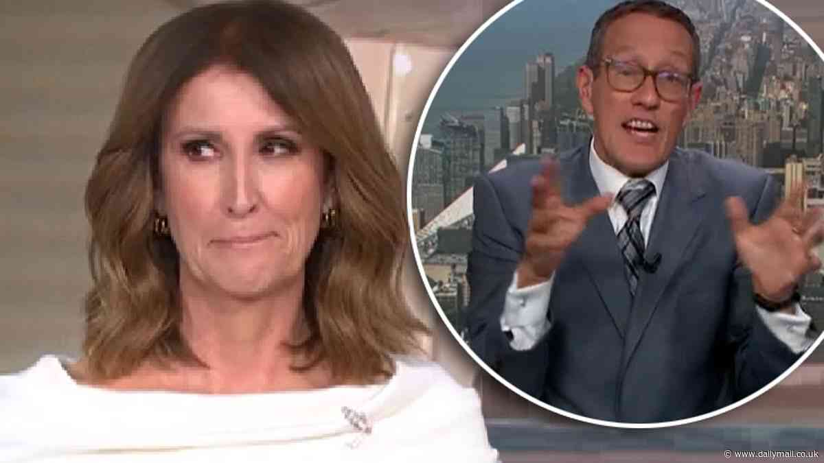Sunrise host Natalie Barr struggles to keep a straight face during bizarre interview with CNN correspondent about aviation disaster that killed one passenger and left eight Aussies injured