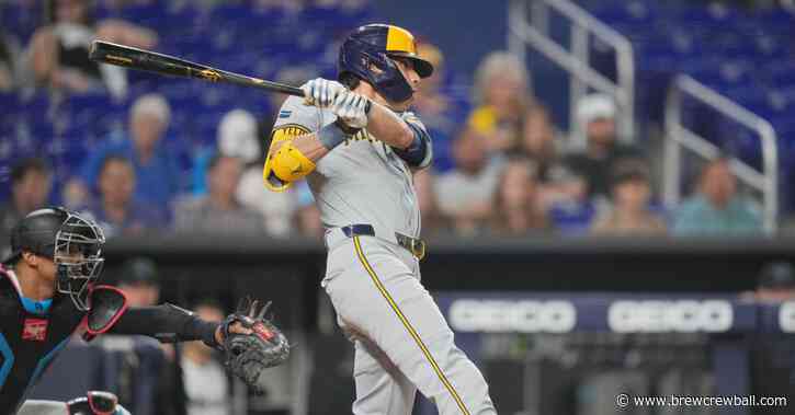 Brewers pick up comeback victory against Marlins