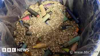 Vape fire prompts new recycling bins