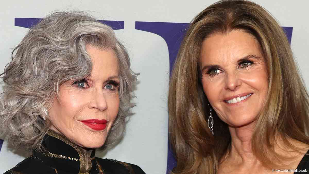 Jane Fonda, Maria Shriver and Kristen Wiig lead the chic stars at the 49th Annual Gracie Awards in Beverly Hills... where Carol Burnett is honored