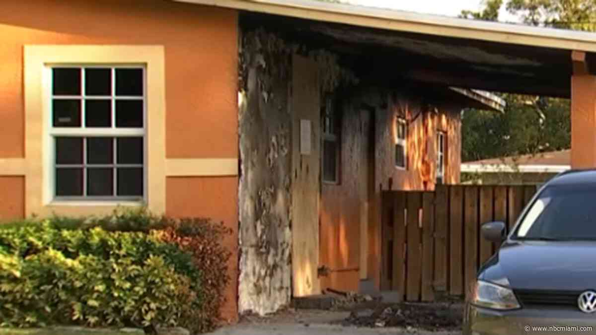 Man accused of setting fire at his Lauderhill home while man was sleeping inside