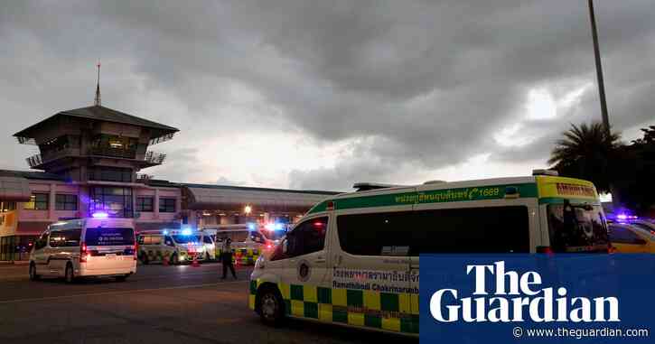 Eight Australians taken to Thai hospital after London-Singapore flight hits severe turbulence