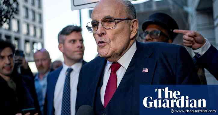 Rudy Giuliani pleads not guilty to charges in Arizona fake electors case
