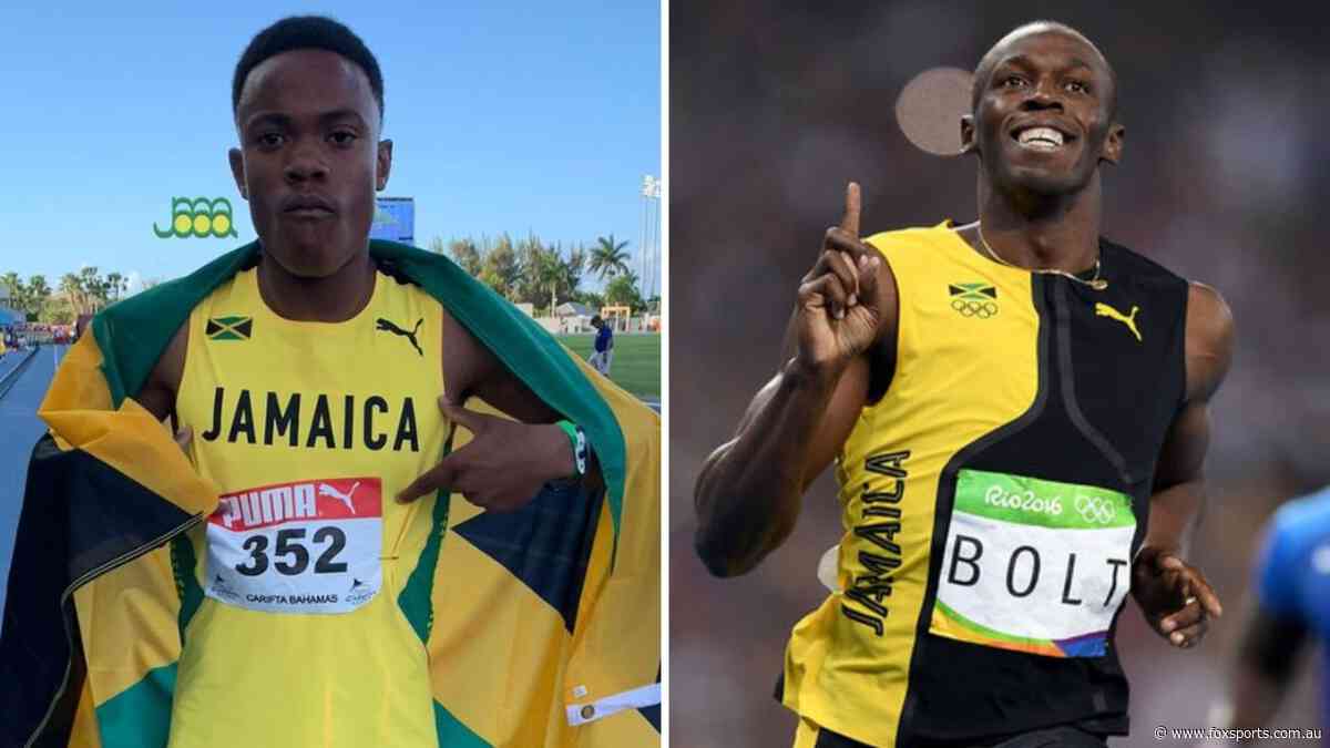 Jamaican teen breaks 22-year-old Usain Bolt record in scintillating display
