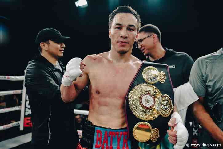 Batyrzhan Jukembayev eyes contention at junior welterweight, but has Ivan Redkach in his way