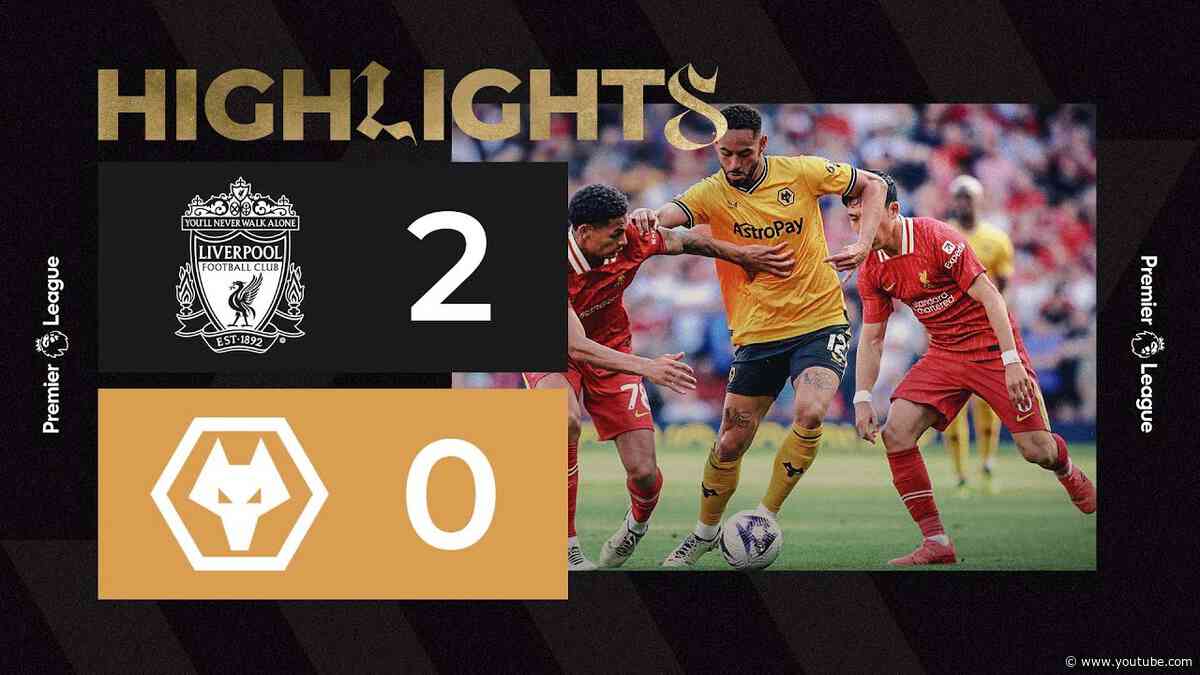 Season ends in defeat at Anfield | Liverpool 2-0 Wolves | Highlights