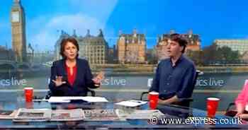 Tense moment BBC's Jo Coburn 'cuts off' anti-Israel leftie in heated 'war crimes' debate