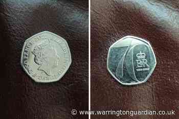 Warrington resident is selling rare 50p coin for nearly £1,000
