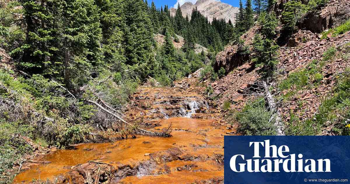 Warming climate is turning rivers rusty with toxic metals