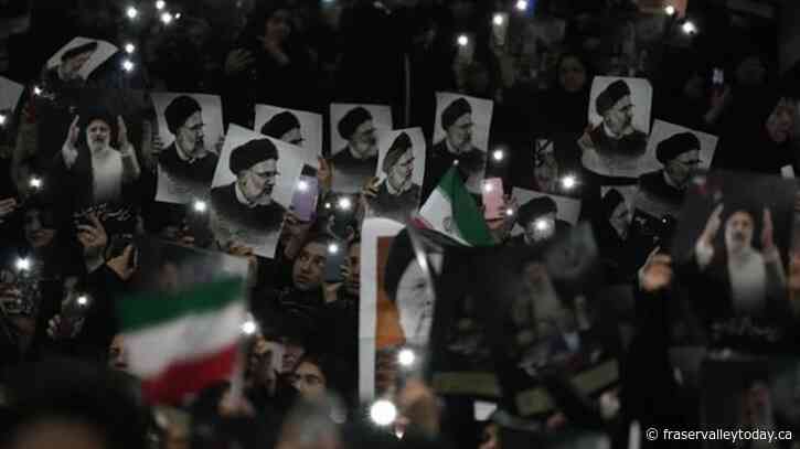 Iran’s supreme leader to preside over funeral for president and others killed in helicopter crash