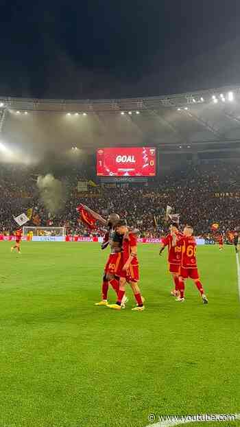 💥 ROMELU… LUKAKU! 🏟️ #asroma #seriea #football #goals