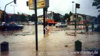Pfingsthochwasser 1999: Partenkirchen wird überschwemmt - An Schulen entstehen große Schäden
