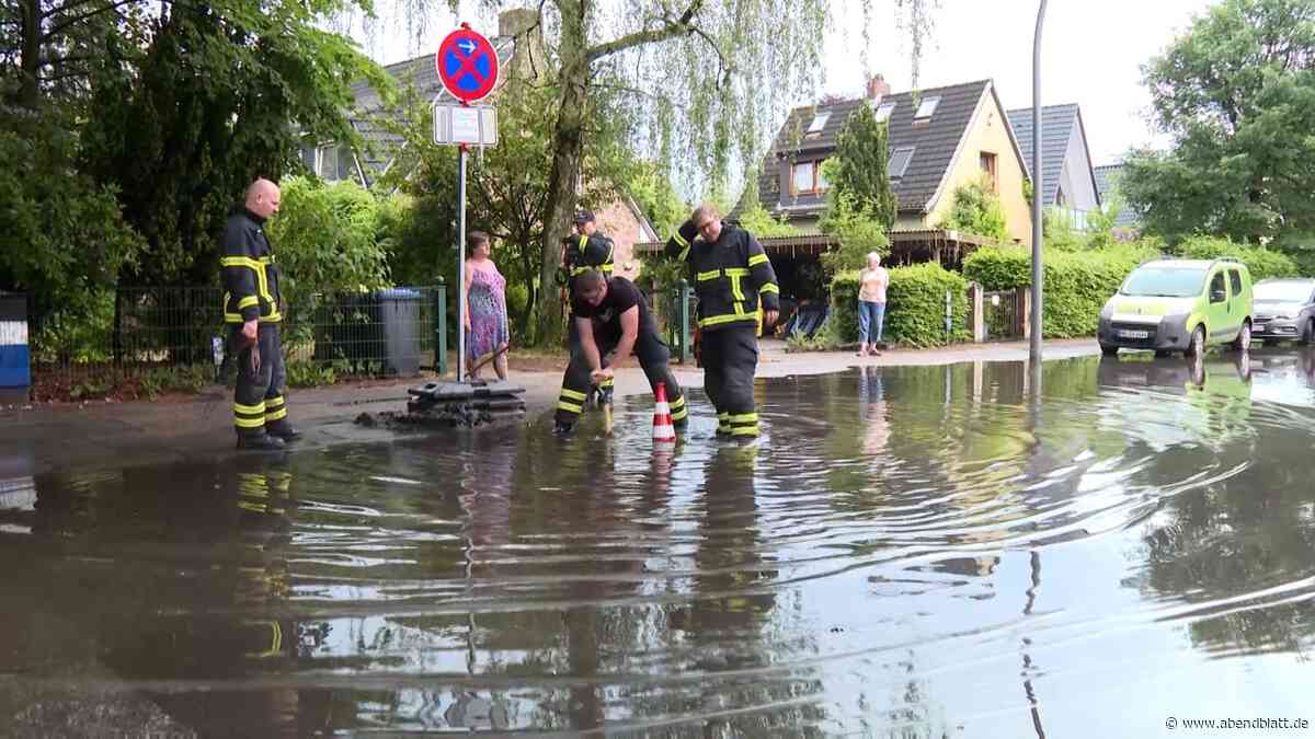 Unwetterwarnung: Gewitter, Starkregen und Sturm in Hamburg