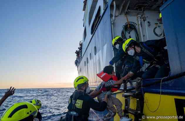 11 Kinder ertrinken jede Woche bei der Flucht übers Mittelmeer / SOS-Kinderdörfer und SOS Humanity retten gemeinsam Leben