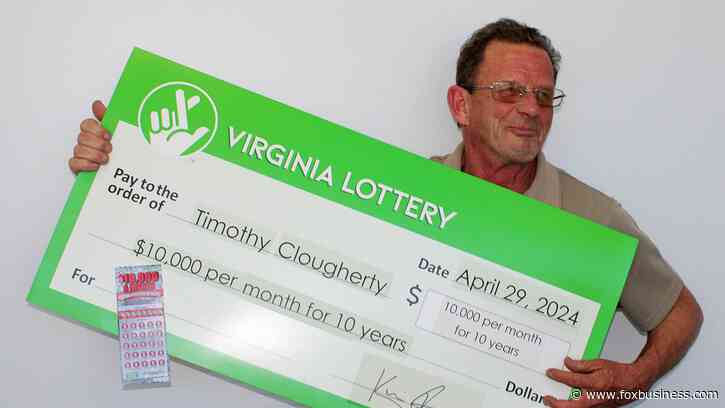 Lucky penny leads to lottery windfall of $1 million-plus for Virginia man