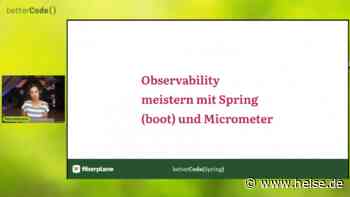 Observability meistern mit Spring (Boot) und Micrometer