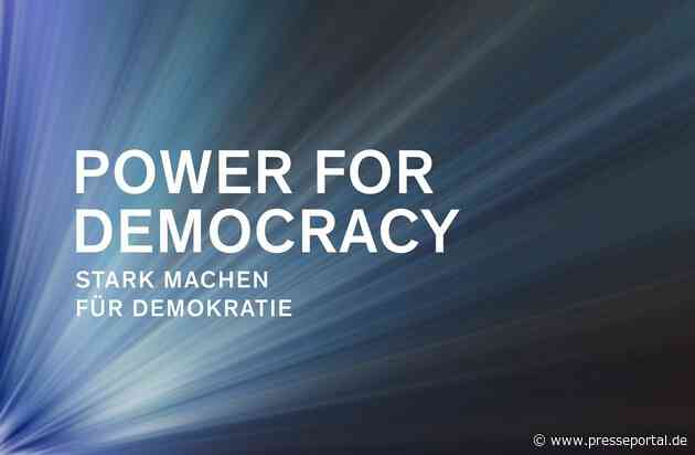 Der Demokratiepreis Power for Democracy geht zum 75. Jahrestag des Grundgesetzes in die dritte Runde
