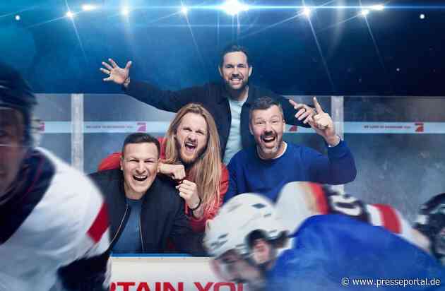 Auf Medaillenkurs. ProSieben zeigt das Eishockey-WM-Viertelfinale Deutschland - Schweiz am Donnerstag um 16:20 Uhr / Schweden - Finnland auf ProSieben MAXX
