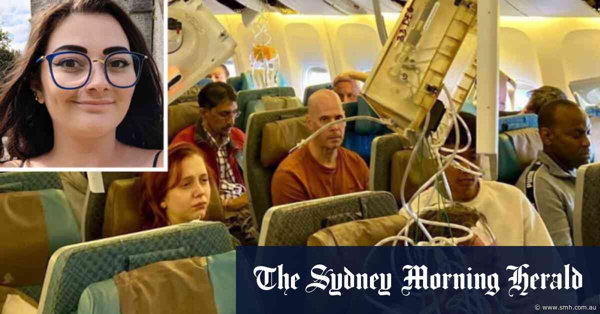 ‘All of a sudden I was on the roof of the cabin’: Australians recount Singapore Airlines terror