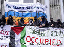 Universiteitsgebouw Maastricht bezet door pro-Palestijnse studenten