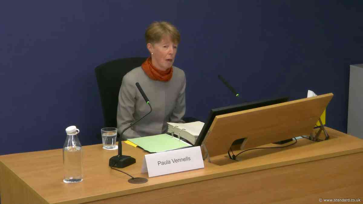 Post Office Inquiry watch LIVE: Ex-boss Paula Vennells tells Horizon IT inquiry she's 'very sorry' for suffering