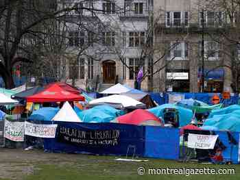 Opinion: McGill encampment an illegal occupation, not a peaceful protest