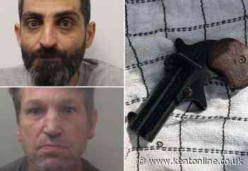Two jailed after ‘deadly weapon wrapped in a tea towel’ discovered