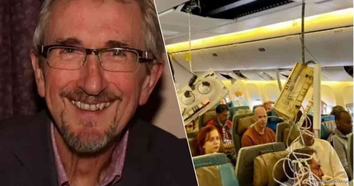 Geoffrey (73) overlijdt na zware turbulentie op vlucht, twintig passagiers op intensive care